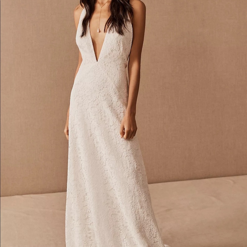 Michael Lo Sordo Parker Gownlace size 16 nwt